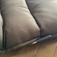 リクライニングシート  ブラウンの画像