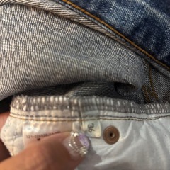 メンズ　デニムパンツ　Lの画像