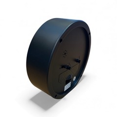 ニトリ 文字盤が立体で見やすい 置き時計　ブラック FX-036 美品の画像