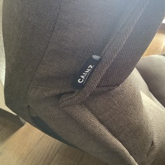 リクライニングシート  ブラウンの画像