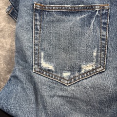 メンズ　デニムパンツ　Lの画像