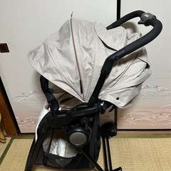 美品 AILEBEBEフラコットFs ベビーカー◆アースグレイ◆0ヶ月～36ヶ月の画像