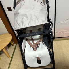 美品 AILEBEBEフラコットFs ベビーカー◆アースグレイ◆0ヶ月～36ヶ月の画像