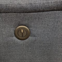 電動リクライニングチェア ネイビー 幅155×高さ100×奥行98cmの画像