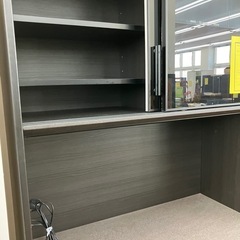 ★ジモティー割引20%★スライド扉オープンボード ニトリ SP201-100KB グレー ブラック《リサイクルショップドリーム次屋店》☆尼崎市若王寺☆の画像