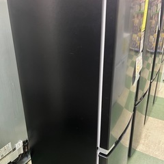 ジャングルジャングル貝塚店　153L 冷蔵庫　TOSHIBA GR-S15BS  2021年製　右開き　黒　2ドア　クリーニング済み　中古　リユース　貝塚市　二色浜の画像