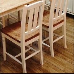 【今週末取引出来る方】ダイニングテーブルセットの画像