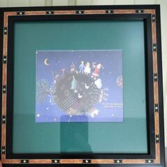 クリスマスの額の画像