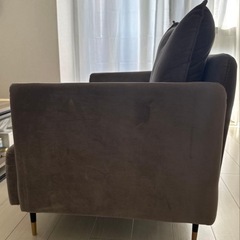 モダンデコ　2人がけソファの画像