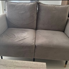 モダンデコ　2人がけソファの画像