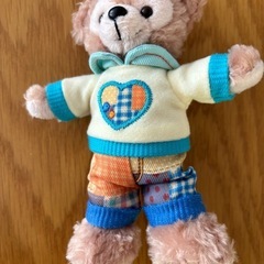 ダッフィー＆シェリーメイ ぬいぐるみバッジセットの画像