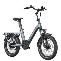  ADO Air One Ultra 電動アシスト自転車 グレー　組立済 の画像