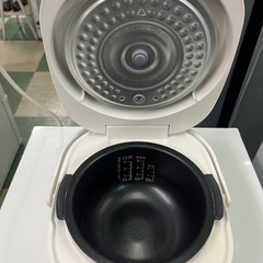 ジャングルジャングル貝塚店　ジャー炊飯器　SHARP  KSD-LC5  2021年製　3合炊き　白　クリーニング済み　中古　リユース　貝塚市　二色浜の画像