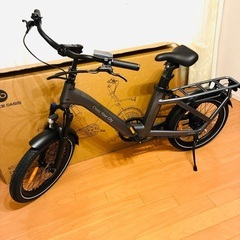  ADO Air One Ultra 電動アシスト自転車 グレー　組立済 の画像