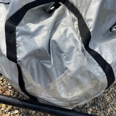 タイヤ保管ラック➕タイヤ収納カバー4枚の画像