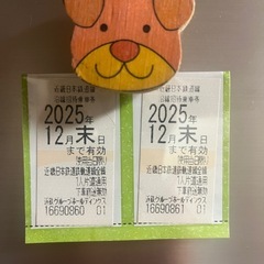 近鉄株主優待の画像