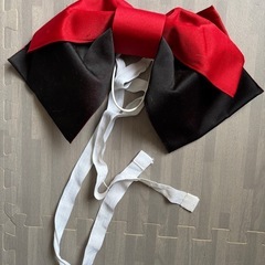 浴衣　帯　リボン　帯紐　下駄の画像