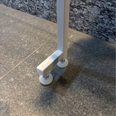 lowya 突っ張り棚　ハンガーラック　木製棚　壁面収納　ナチュラル　幅80の画像