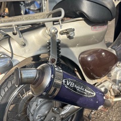 神奈川県発 ホンダ リトルカブ50 原付き セル無し3速 カスタム車の画像