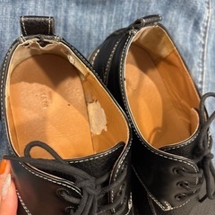 WYM メンズスニーカー　革靴 25.5~26cの画像