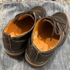WYM メンズスニーカー　革靴 25.5~26cの画像
