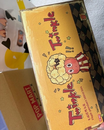 POPMART、twinkl、シュリンク付き