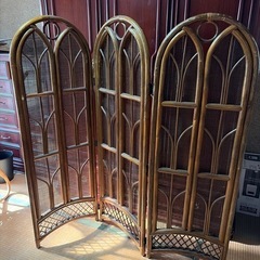 ラタンパーティションの画像