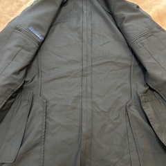 ラルディーニLARDINIメンズジャケット テーラードジャケット 紳士服 black ブラック黒色系  ウール レーヨン  イタリア製メンズ（men’s）男性用の画像