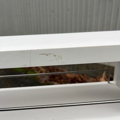 ホワイトオープンシェルフ 4段 キャスター付きの画像