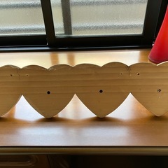 小物を掛ける手作りペイント　壁掛け　の画像