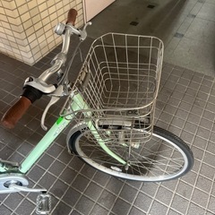 子供用自転車　小学校中学年-高学年向け　26インチ　3段ギア、鍵付き、ライト付き　ミヤタ　アルミスターの画像