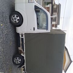 軽トラック幌車黒ナンバーにて稼働中、即稼げるの画像