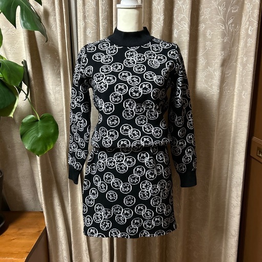 PGロゴ ニットセットアップ　パーリーゲイツ　 レディース　サイズ0