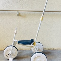 【無印良品】三輪車　手押し　舵取り棒の画像