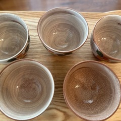 カップ　湯呑み　アイスクリームなどデザートカップ 入れの画像