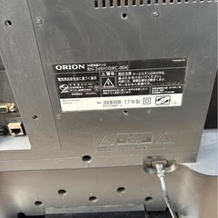 ORION 24型液晶テレビの画像
