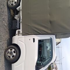 軽トラック幌車黒ナンバーにて稼働中、即稼げるの画像