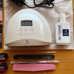 Japan Nail ジェルネイルセット UV/LEDランプ付
の画像