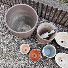 植木鉢　大量　　の画像