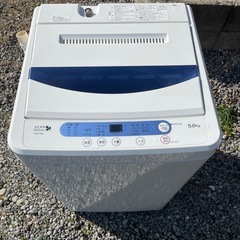 洗濯機5.0kg ヤマダ2015年製　の画像