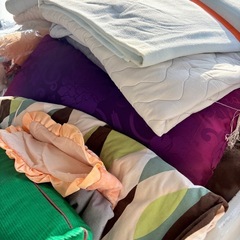 シーツ、タオル、布団、毛布、カバー大量！の画像