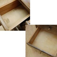 木製 5段チェスト 幅47.5×奥44×高99cm たんす 衣類収納 箪笥 タンス スリムチェスト ミニチェスト 札幌市 清田区 平岡の画像