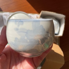 急須、湯呑みセットの画像