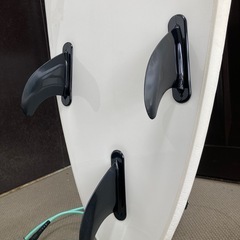 サーフボード　ソフトボード　リーシュ付きの画像