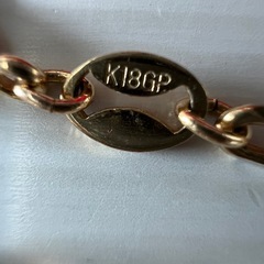 K18GP ネックレスの画像