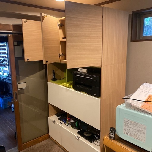 早急に片付けたいので最終値下げ！大塚家具　事務デスク　幅1230×奥行き460×高さ2025