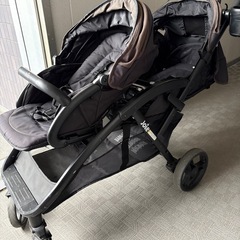 Joie  エヴァライトデュオ ブラック　二人乗りベビーカーの画像