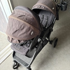 Joie  エヴァライトデュオ ブラック　二人乗りベビーカーの画像