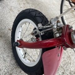 子供　いきなり自転車の画像