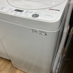 【トレファク高槻店】安心の6ヶ月間保証！取りに来られる方限定！SHARP（シャープ）の全自動洗濯機のご紹介です！の画像